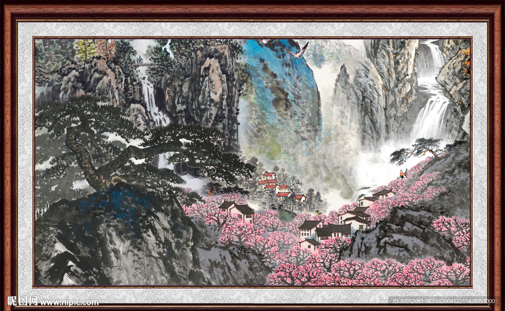 国画山水
