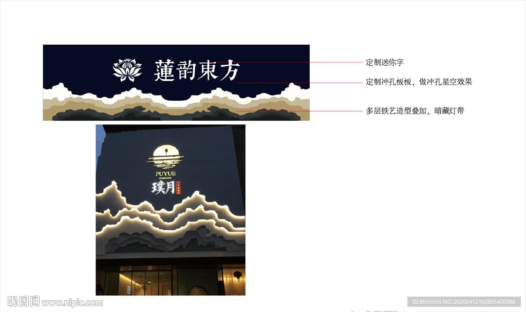 中式门头