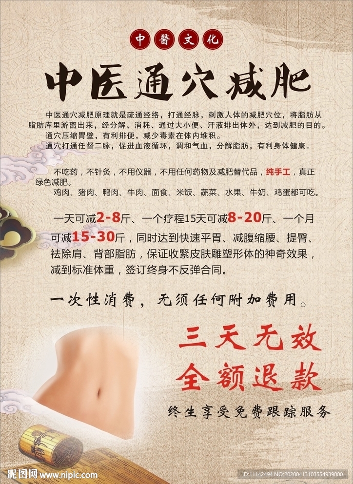 减肥海报