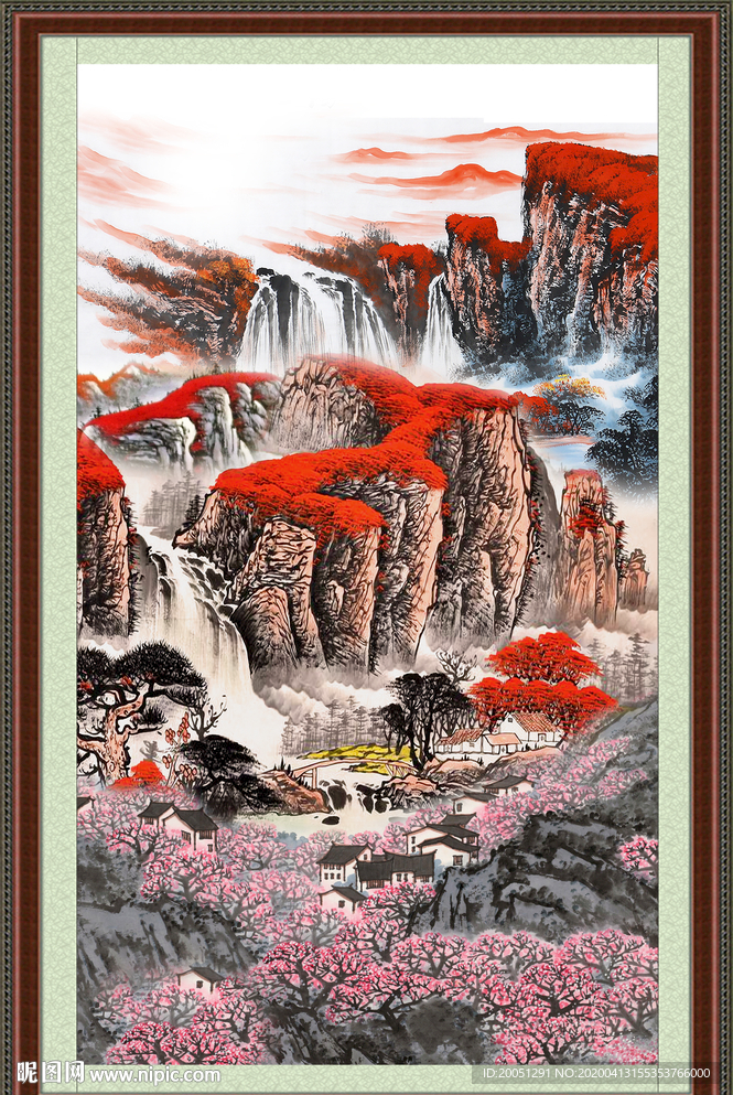 国画山水