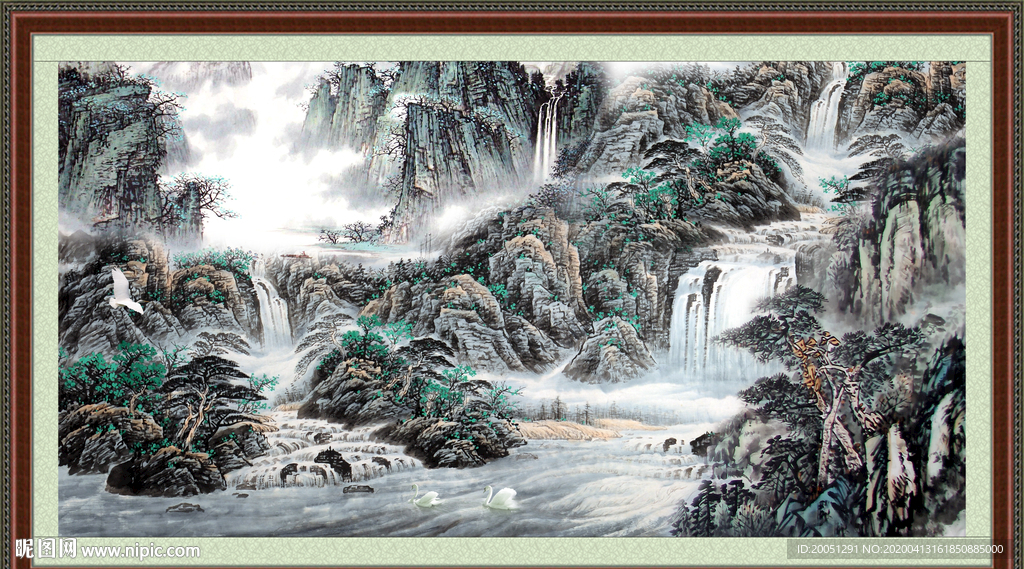 国画山水