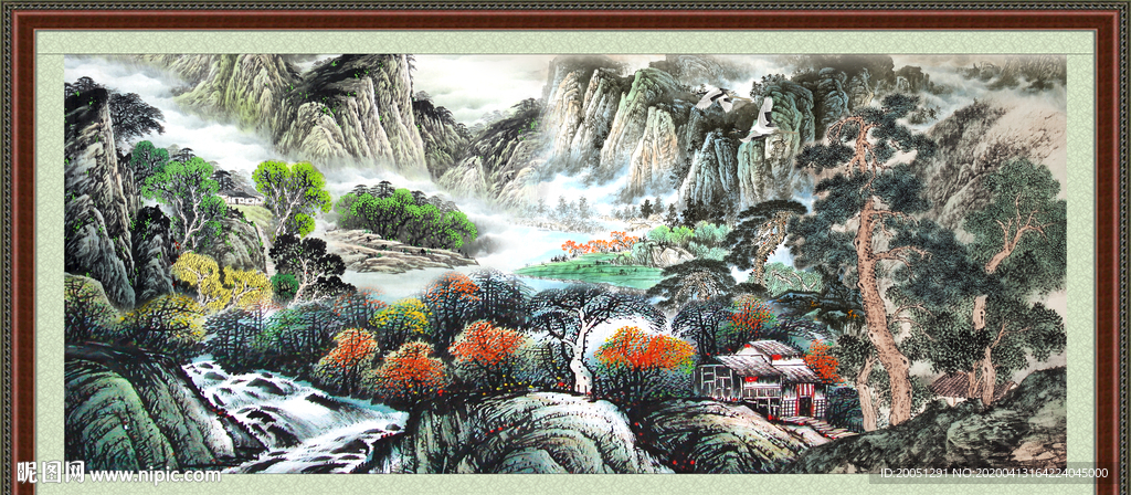 国画山水