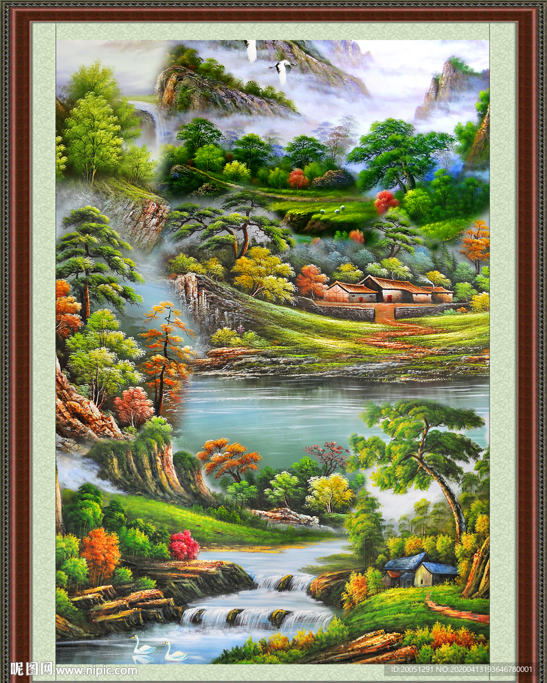 油画