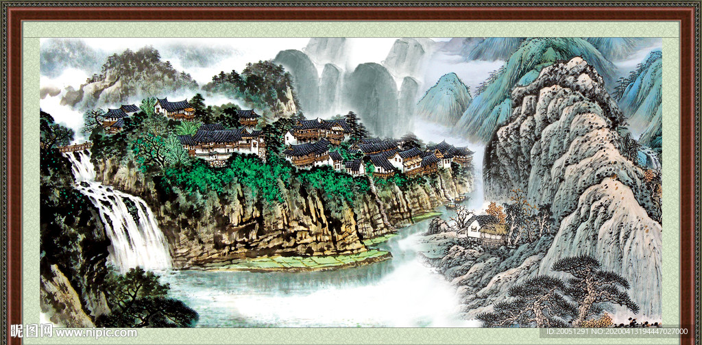 国画山水