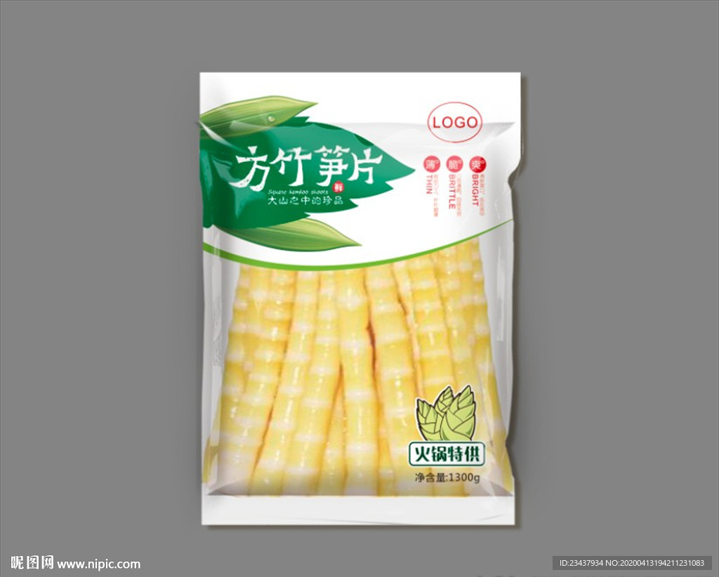 竹笋片包装