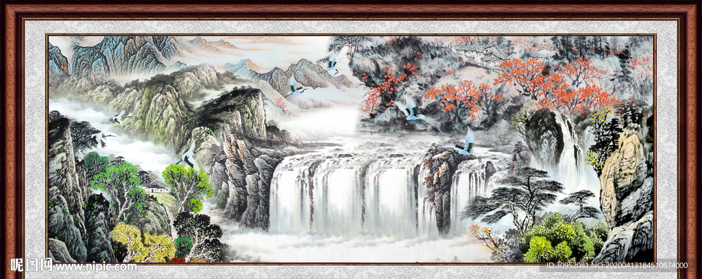 国画山水