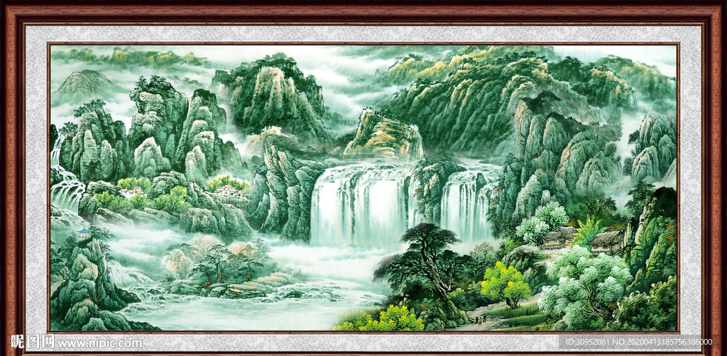 国画山水
