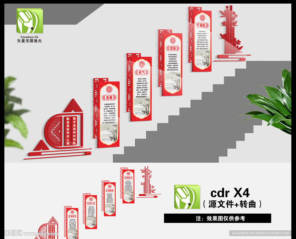 校园楼梯文化