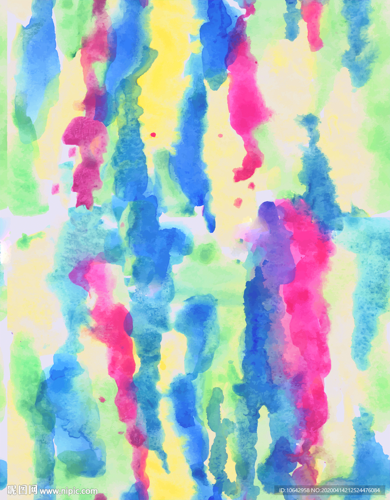 水彩肌理图案
