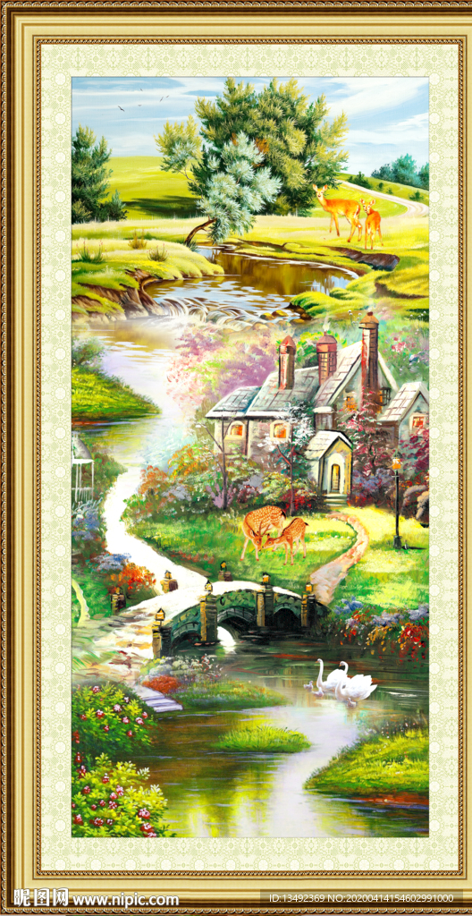 风景油画