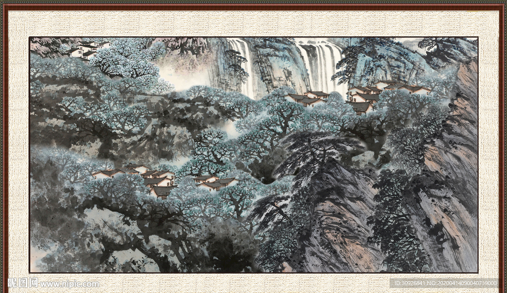 国画山水