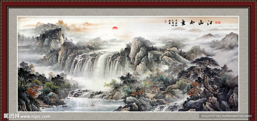 国画山水国画山水国画
