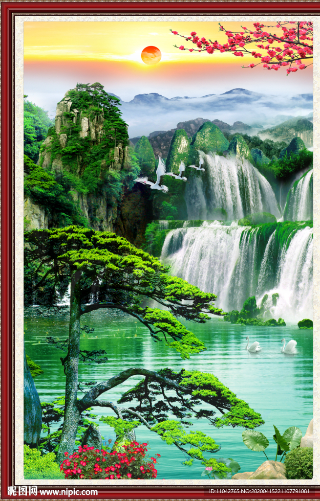 山水画