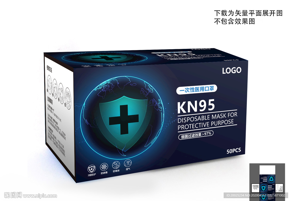 N95口罩包装
