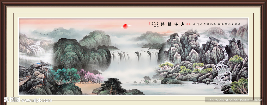 国画山水国画