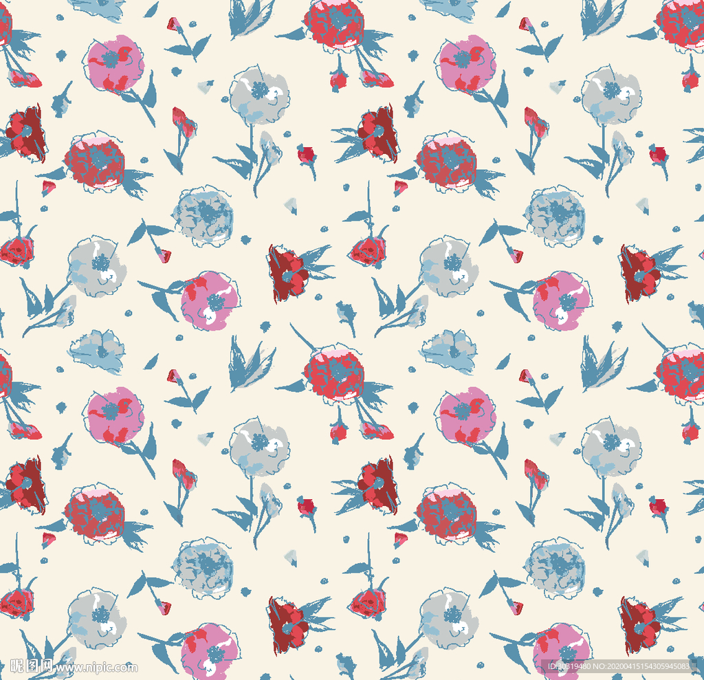 数码花型 服装花型 设计 高清