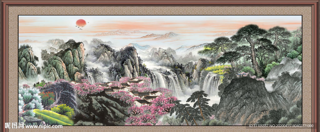 旭日东升