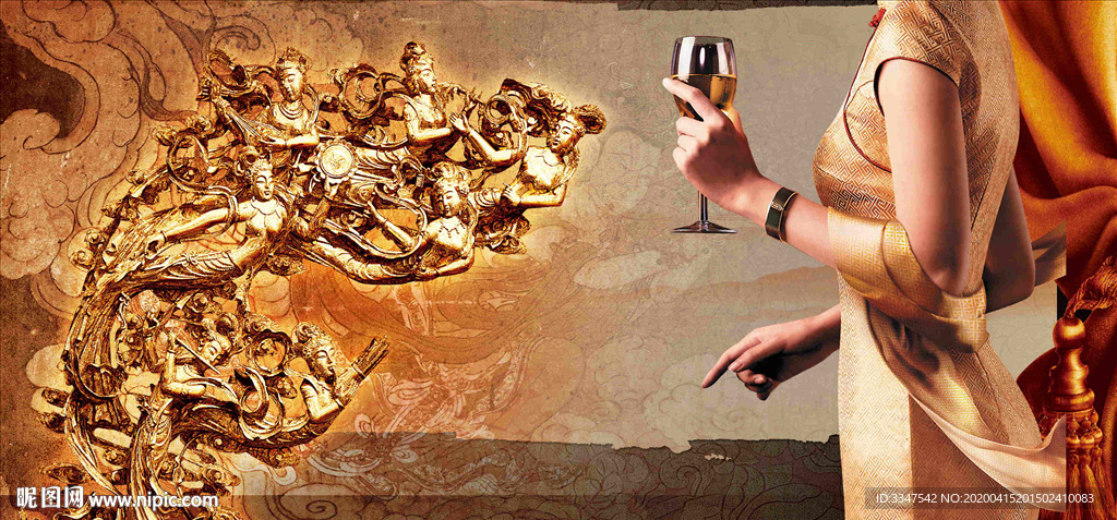 艺术品鉴 背景画