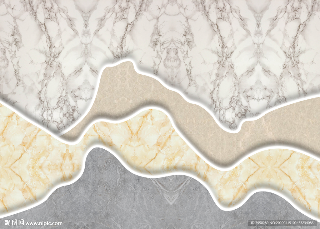 新中式大理石背景墙