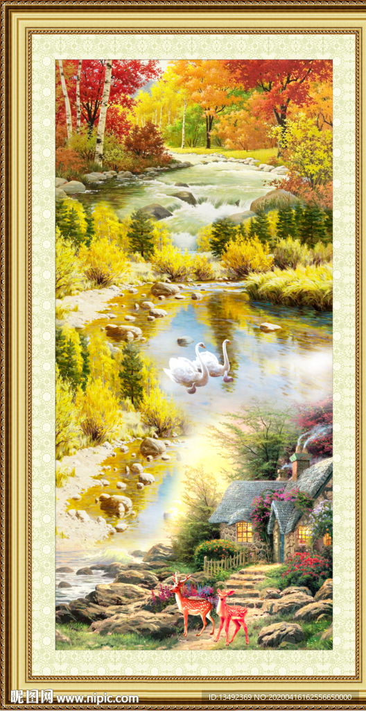 油画风景