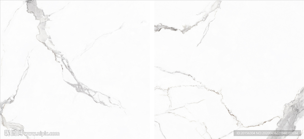 鱼肚白大理石瓷砖设计通道分色
