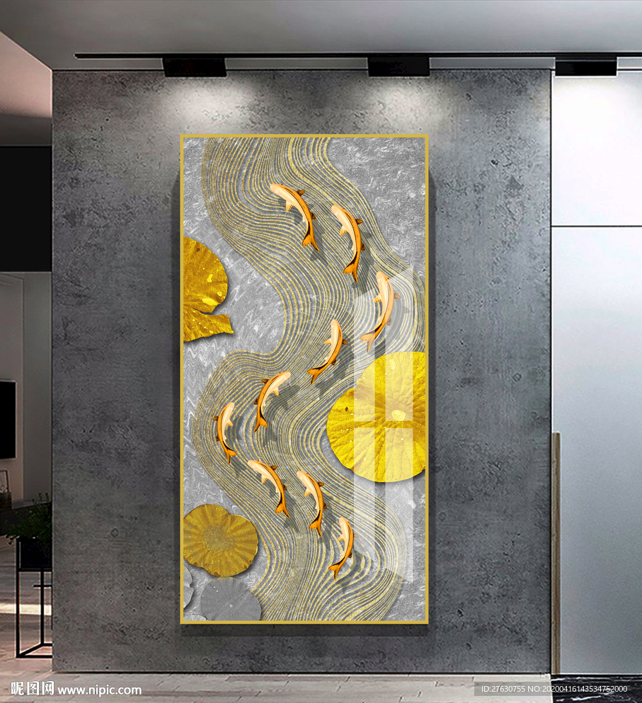 北欧玄关简约装饰画
