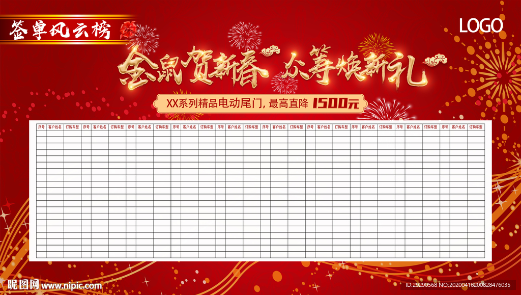 订车榜