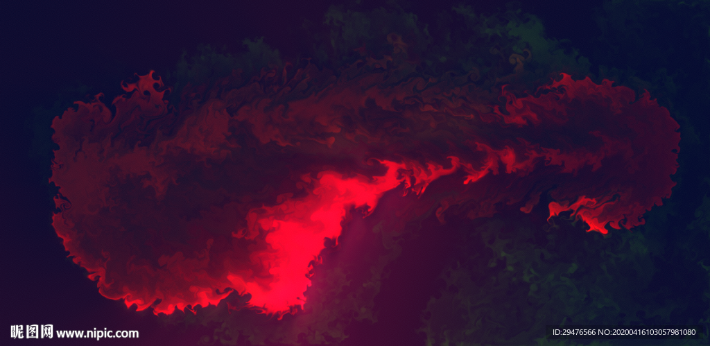 红色流体