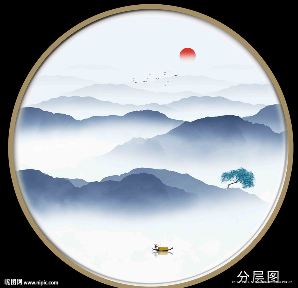 山水画