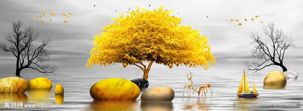 发财树石来运转