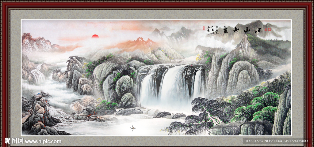 国画山水国画山水国画