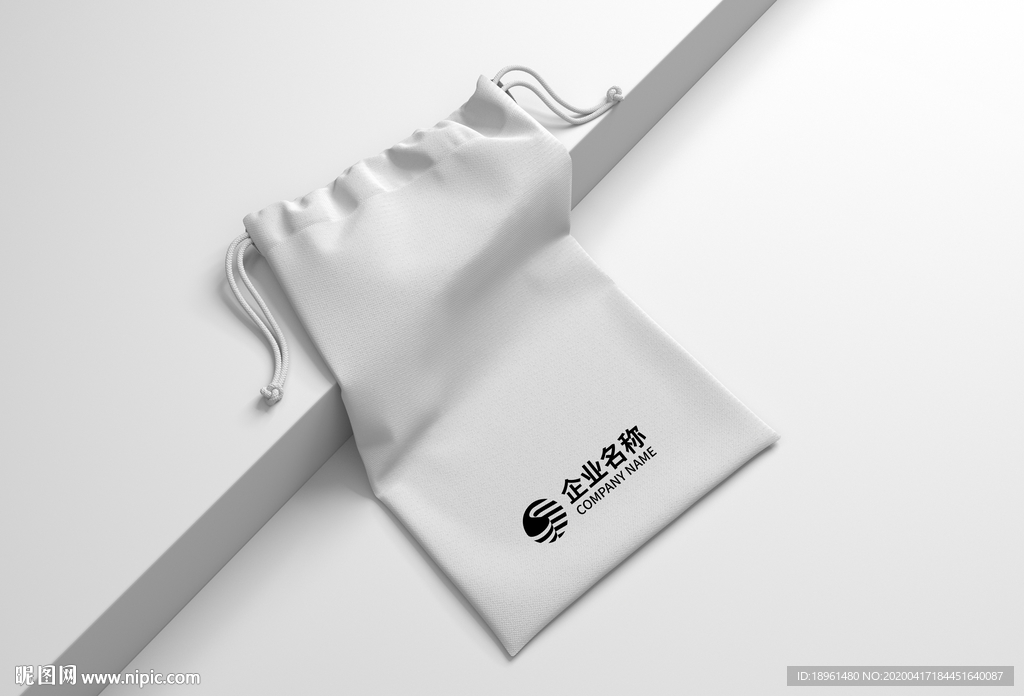 袋子logo效果图