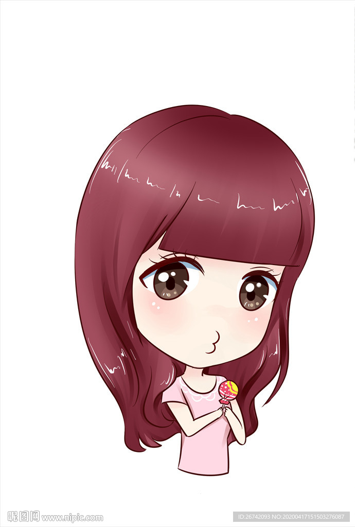 原创Q版 PSD精细分层人物