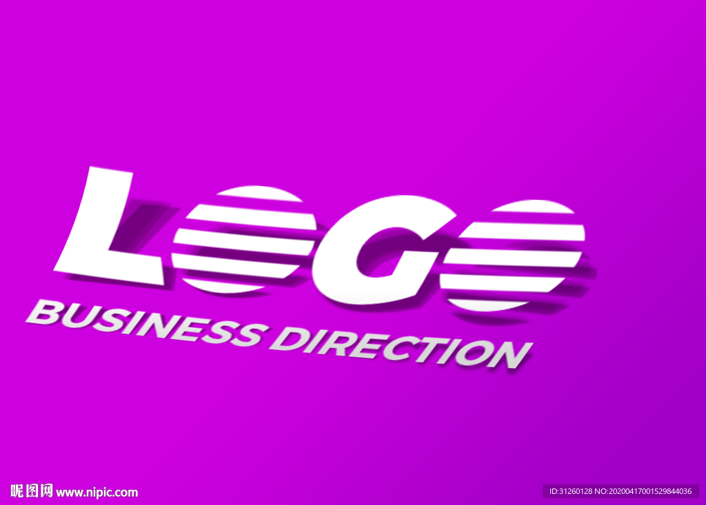 立体LOGO样机