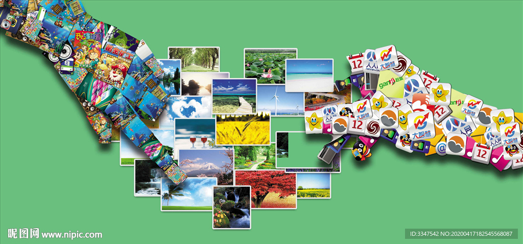 留住美好的一瞬间 背景画