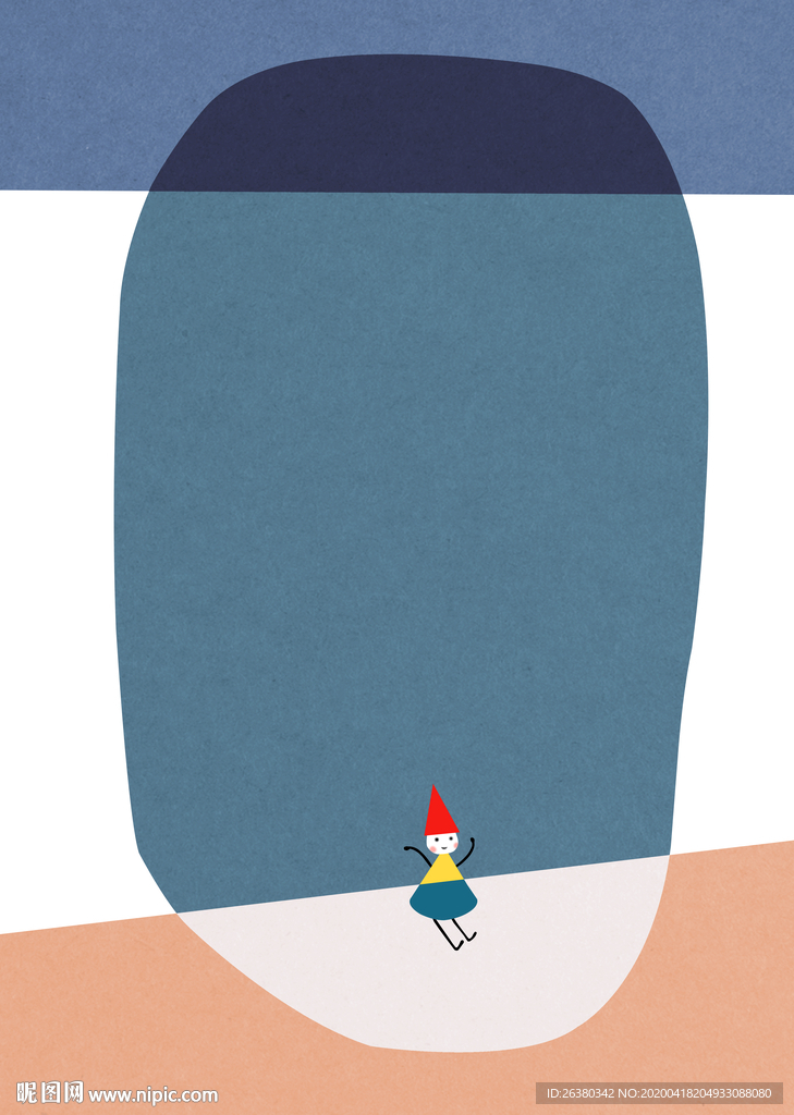 手绘抽象装饰画