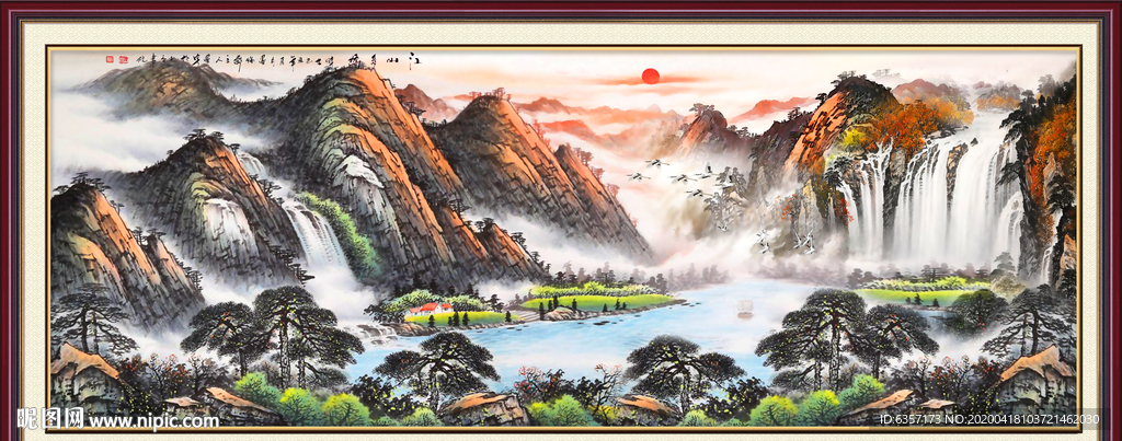 国画山水国画山水国画