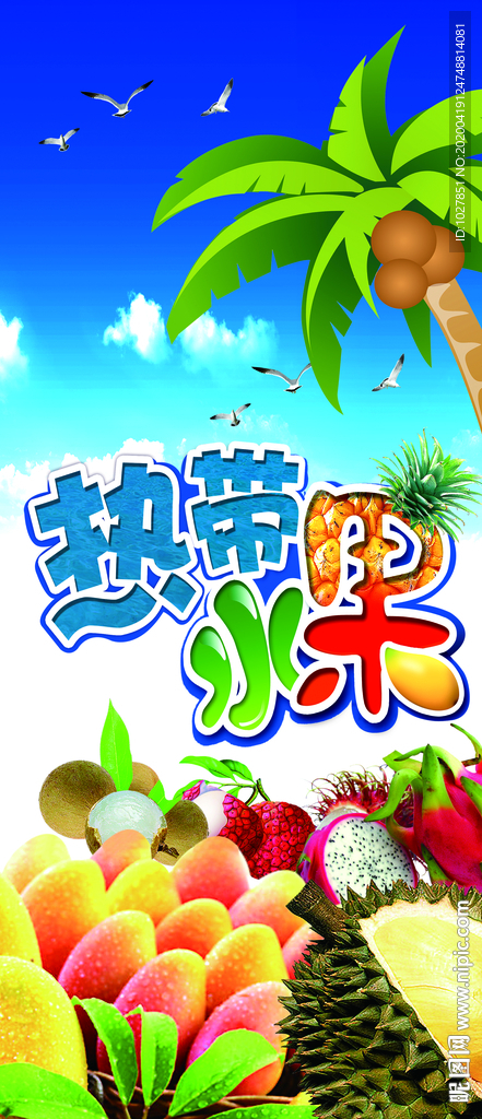 热带水果 水果