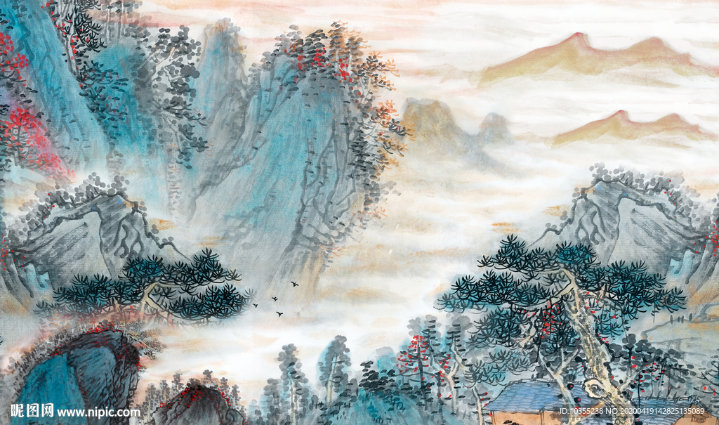 山水画