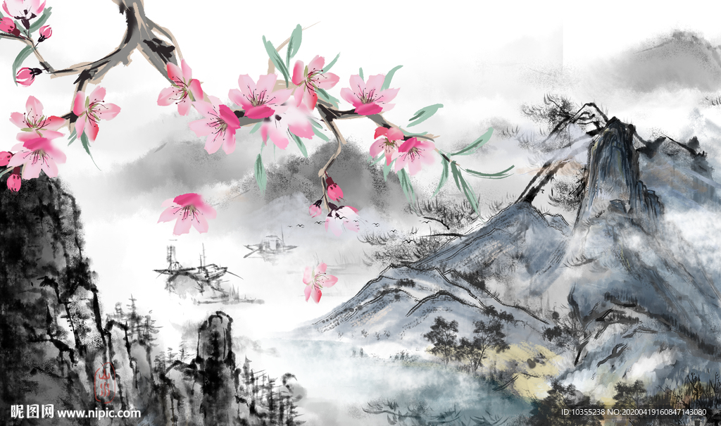 山水画