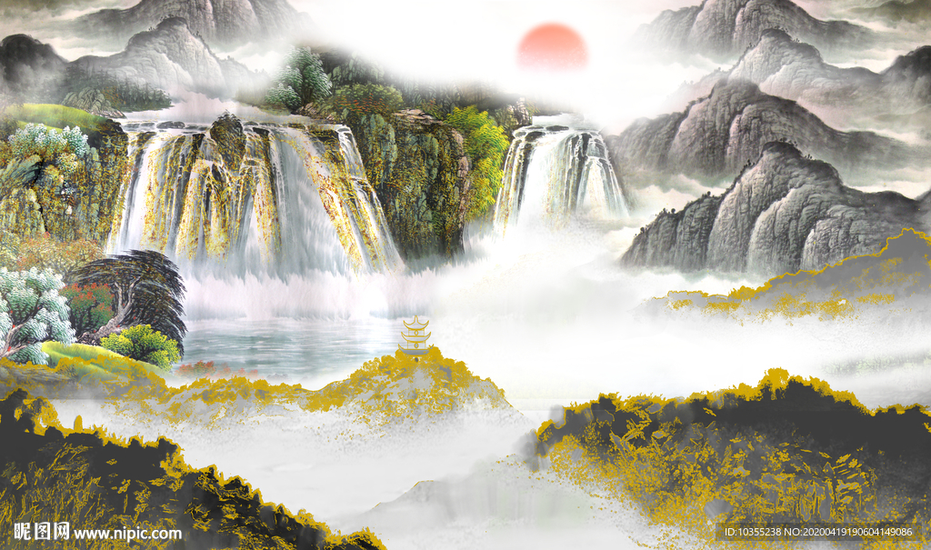 山水画