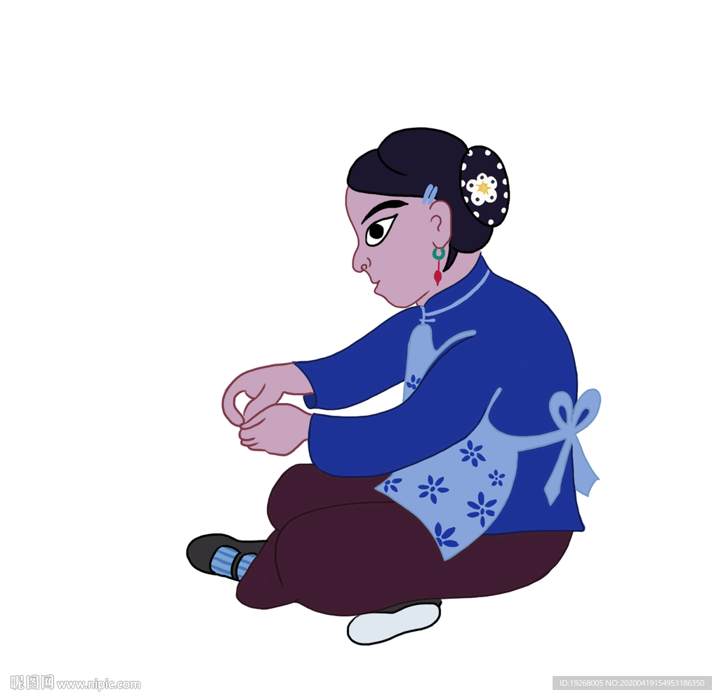 农民画妇女形象