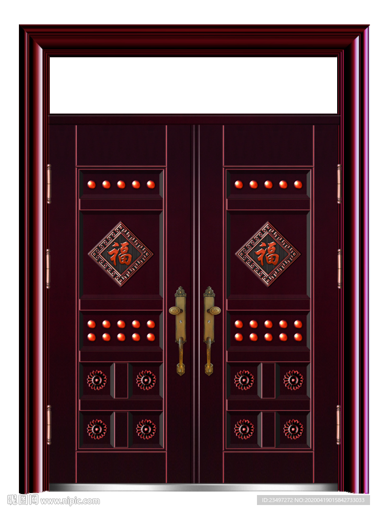 仿铜门