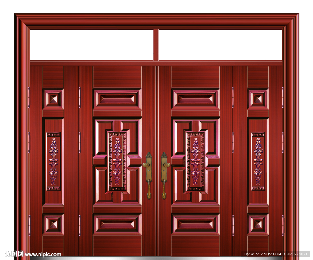 仿铜门