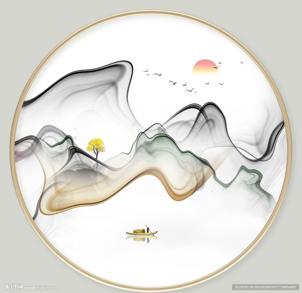 山水画