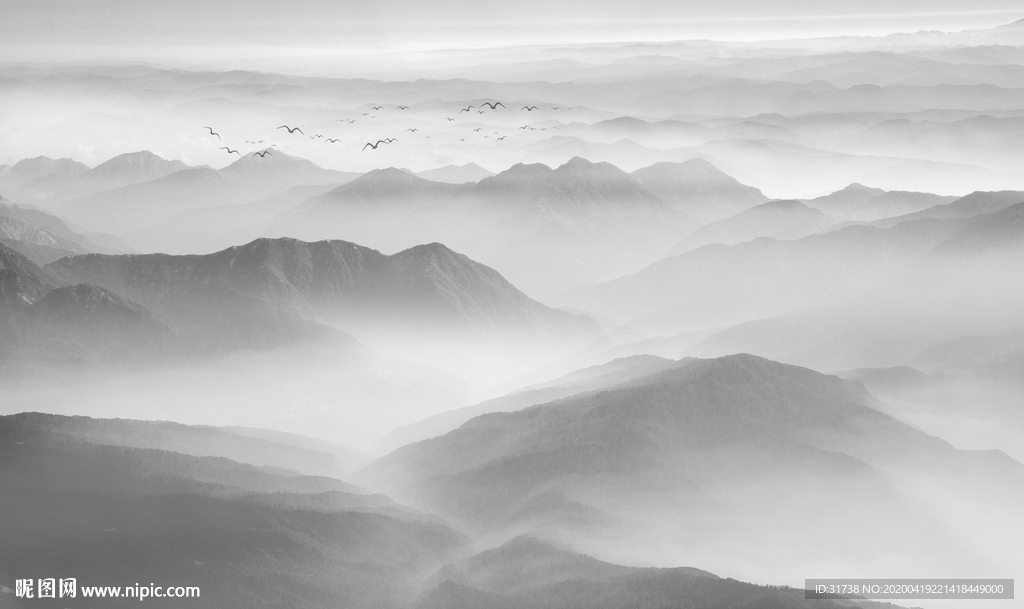 新中式山水画