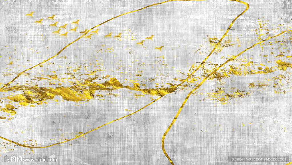 抽象油画