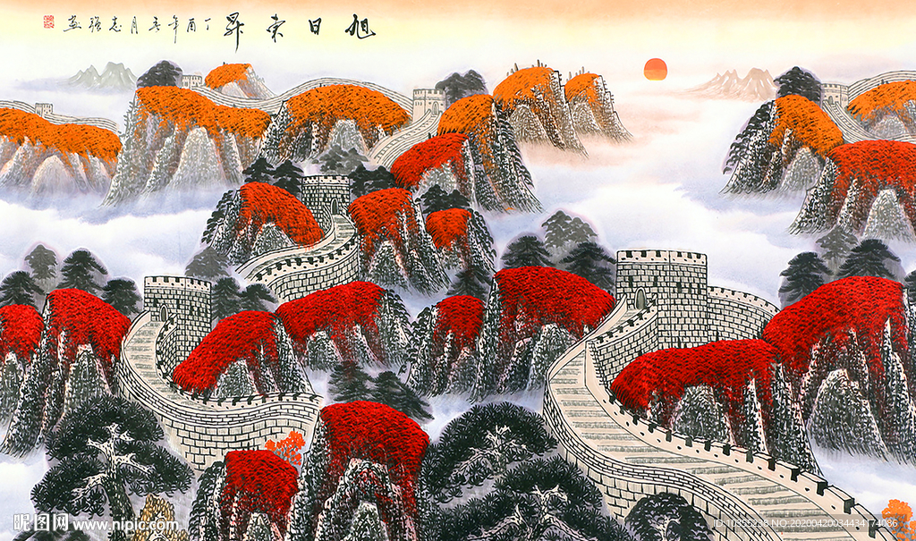 旭日东升