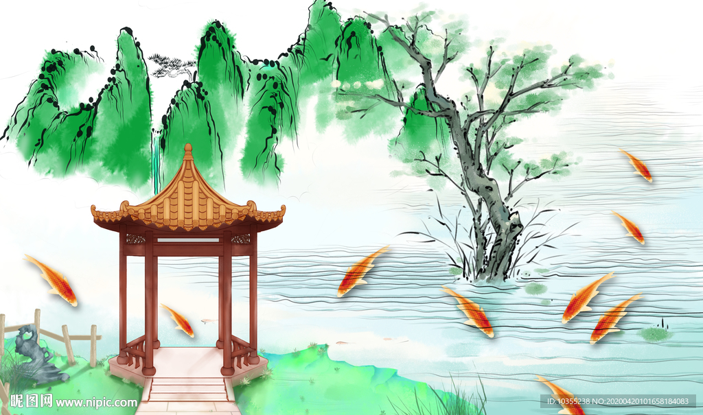 山水画
