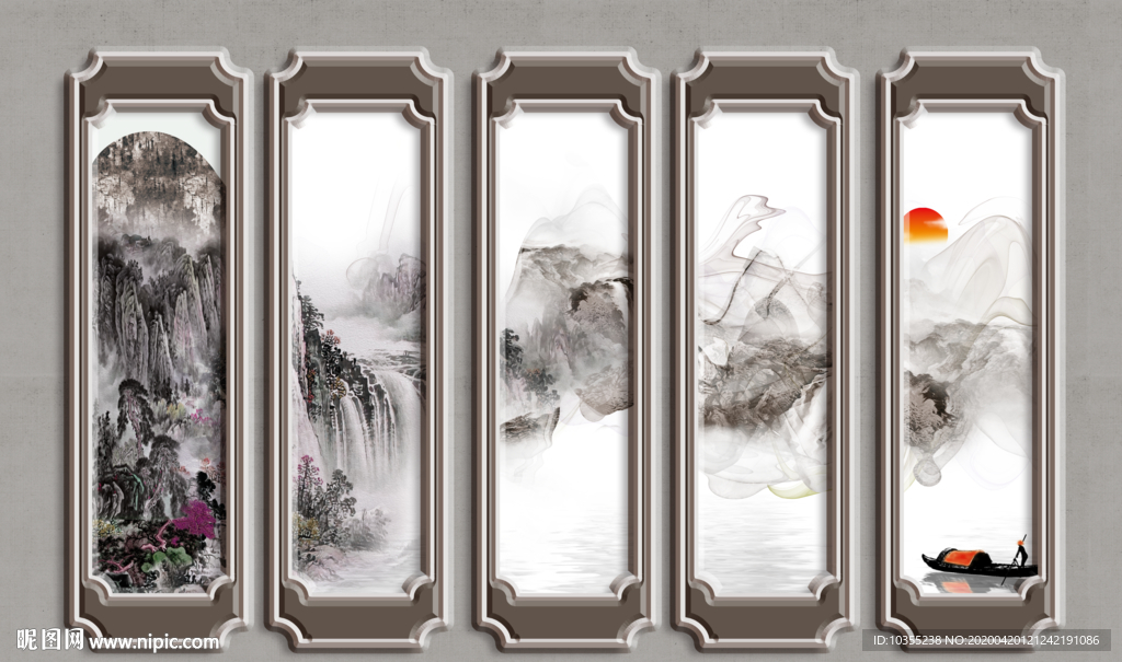 山水画